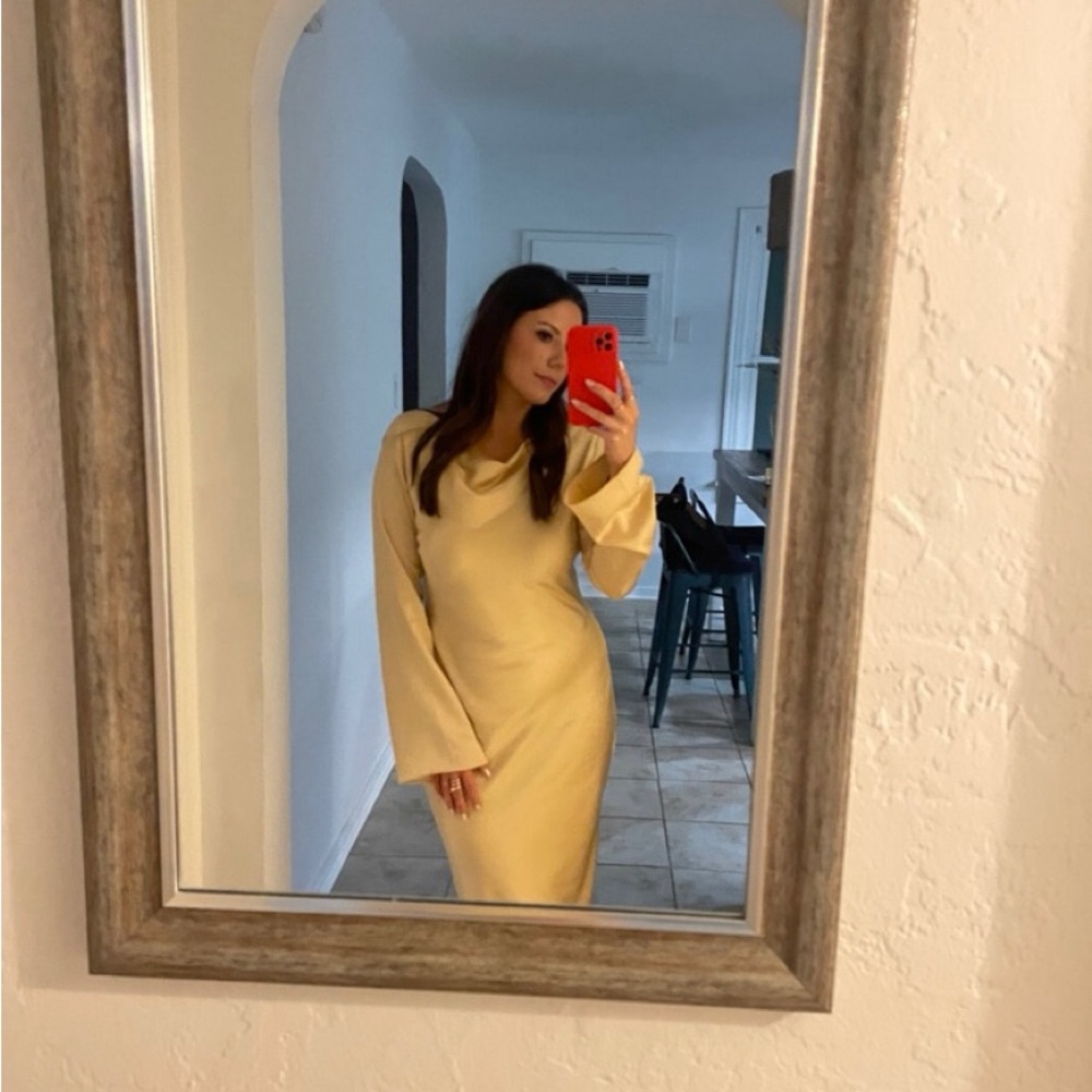 NWT Reformation Ciana Satin Dress - Picture 3 of 7